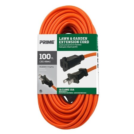 Prime Wire & Cable EXTN CRD 16/2 SJTW 100'L EC481635